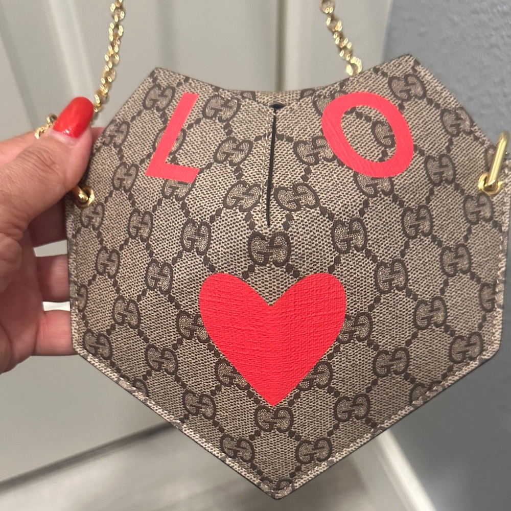 Gucci Valentine’s Day Heart Mini Bag